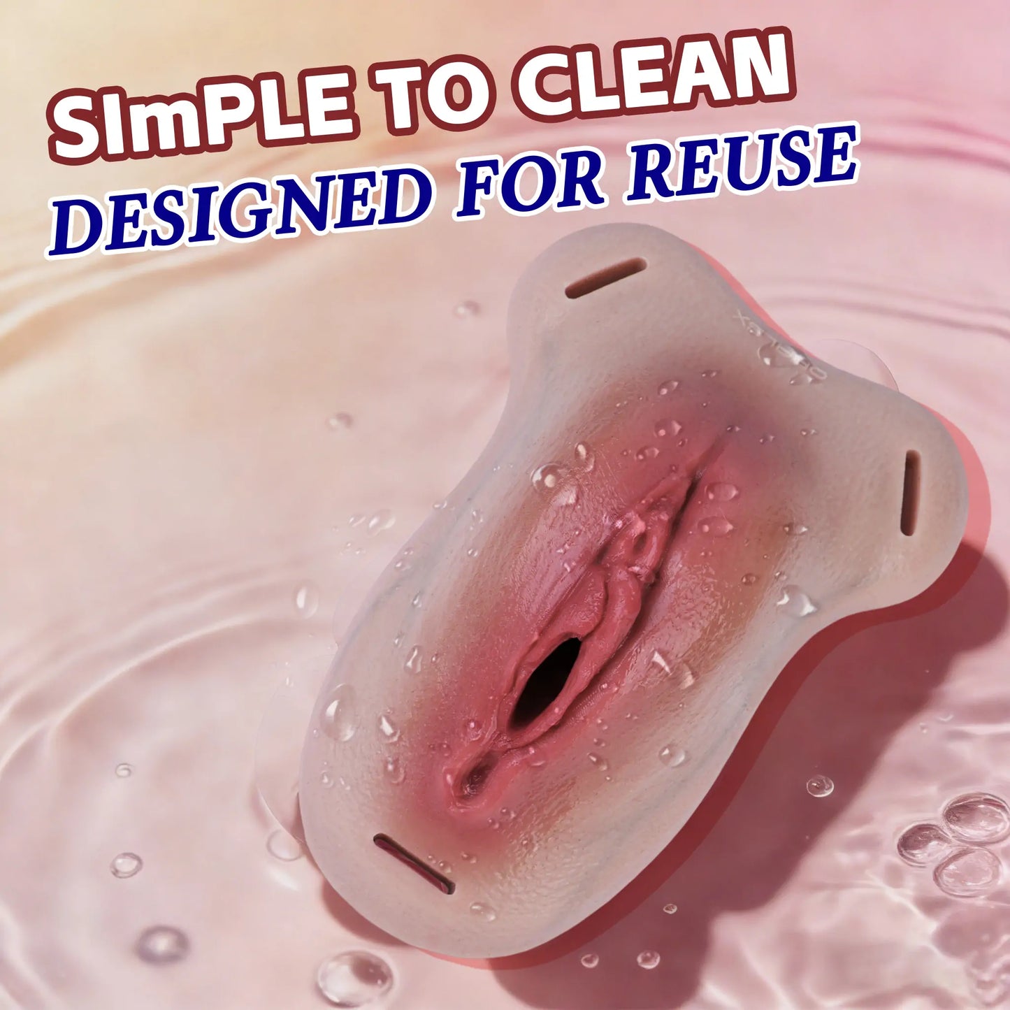 Realistic Wearable Silicone Vagina - Trans Sex Toy