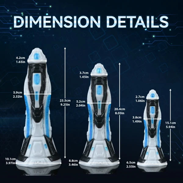 Robotic Thrusting Dildo – App Controlled Silicone Vibrator