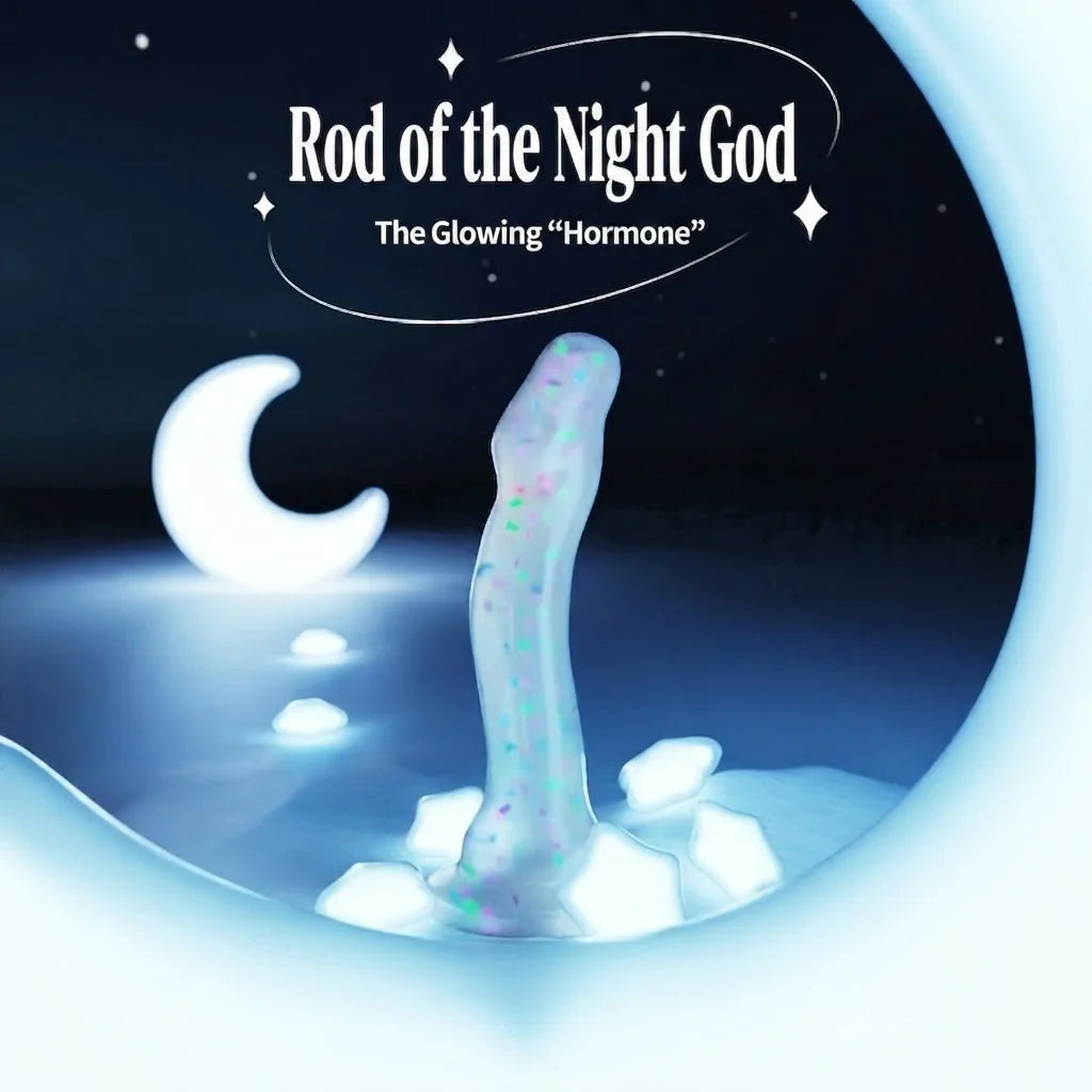 Rod of the Night God: Silicone Dildo