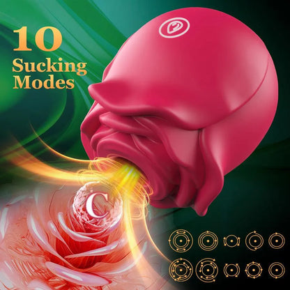 Rose Clit Sucking Vibrator For Women