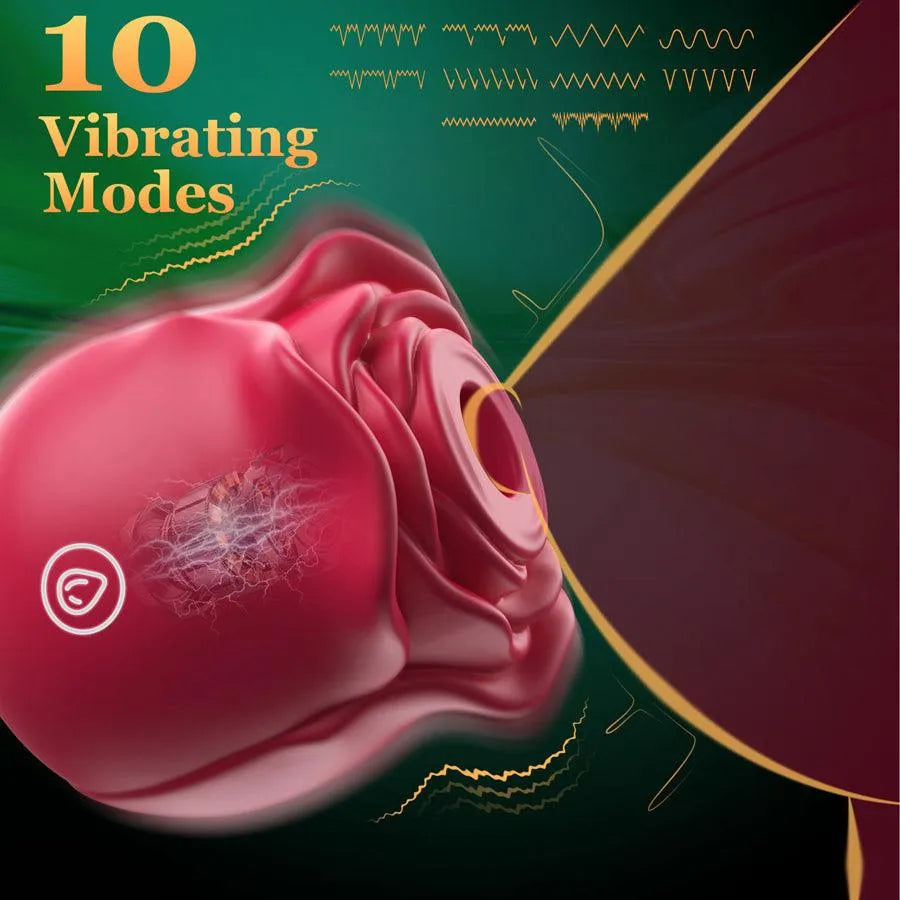 Rose Clit Sucking Vibrator For Women