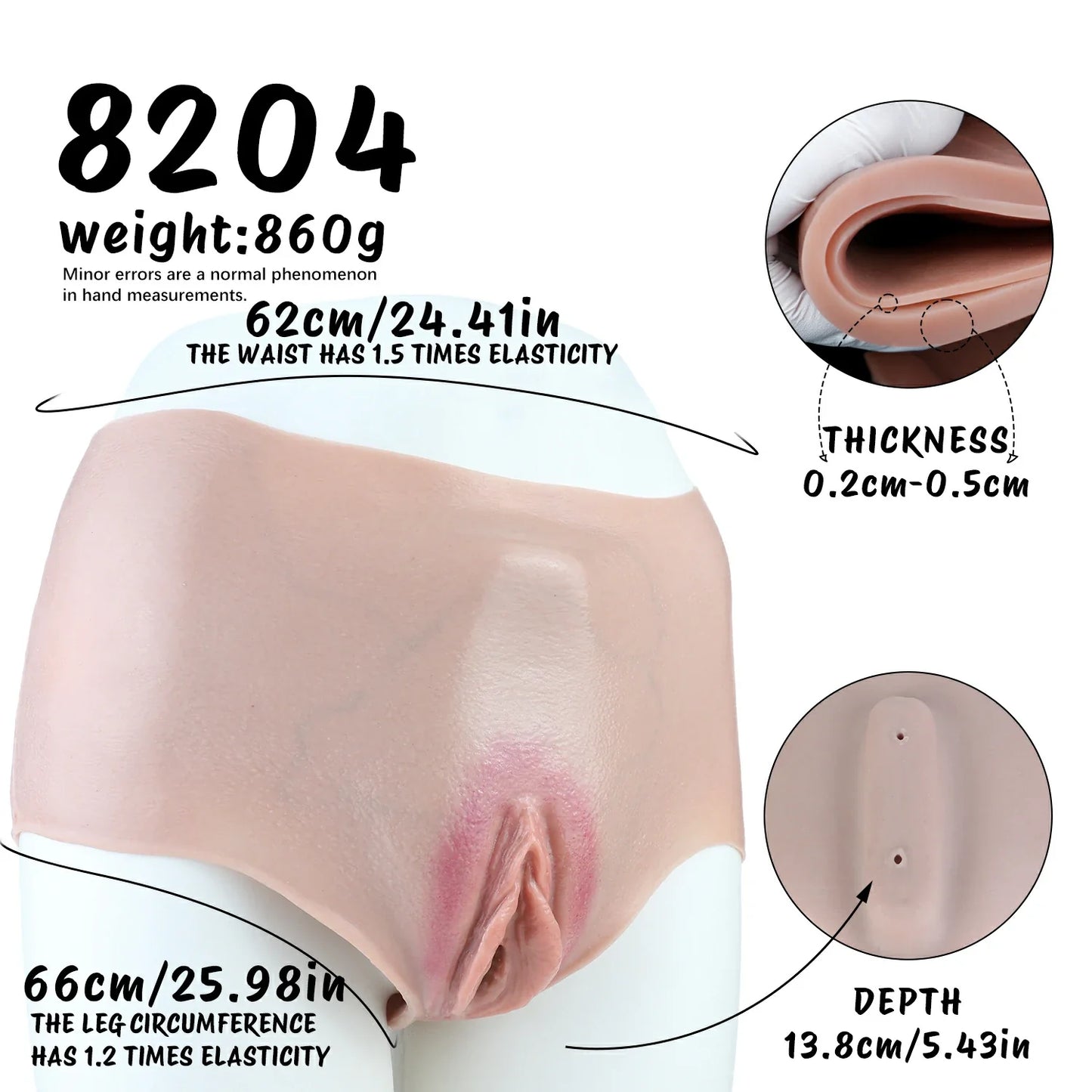 Anesidora Insertable Sissy Vagina Pant 3 Sizes