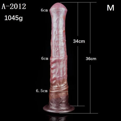 Huge Horse Anal Dildo Buttplug - Realistic Silicone Animal Dildos Suction Cup Sex Toys