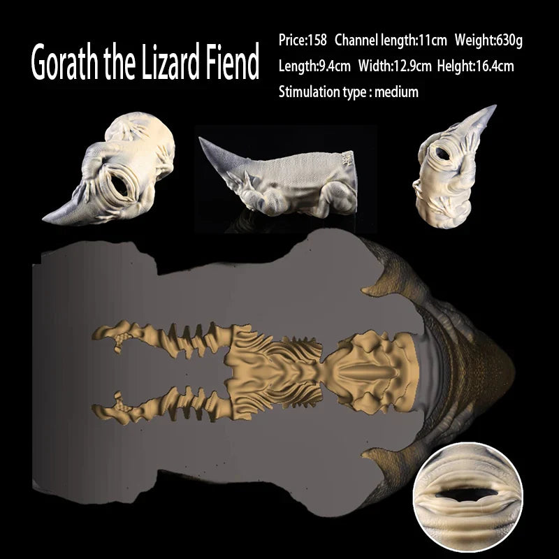 Saurian Gorath - Fantasy Monster Pocket Pussy