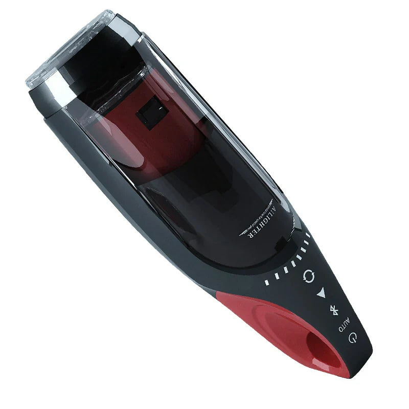 THE KING · Apex Matrix – App-Controlled Heated Telescopic Masturbator