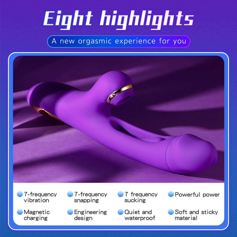 Skylar – Clit Sucking G-spot Tapping Vibrator