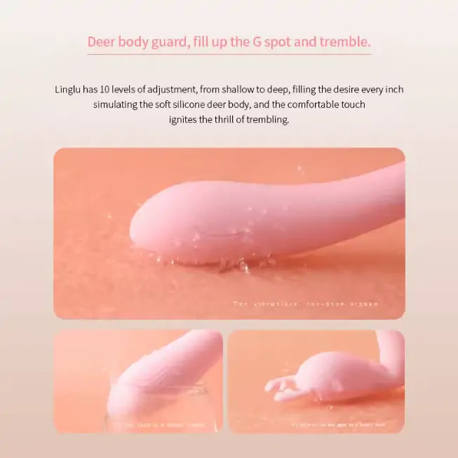 Snail – Silicone Rabbit G-Spot Vibrator Stick
