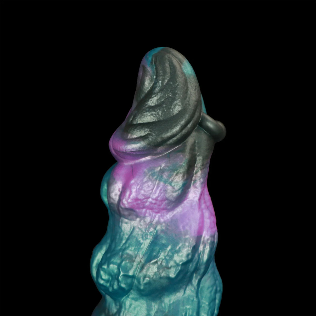 Spiral Pagoda – Textured Fantasy Dildo in S–XXL Sizes