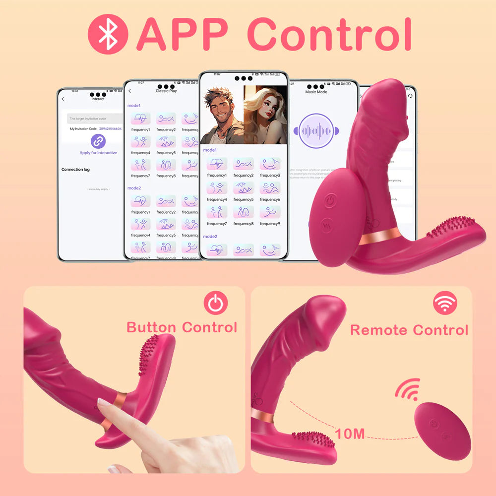 Swing Dildo Vibrator With APP Controller