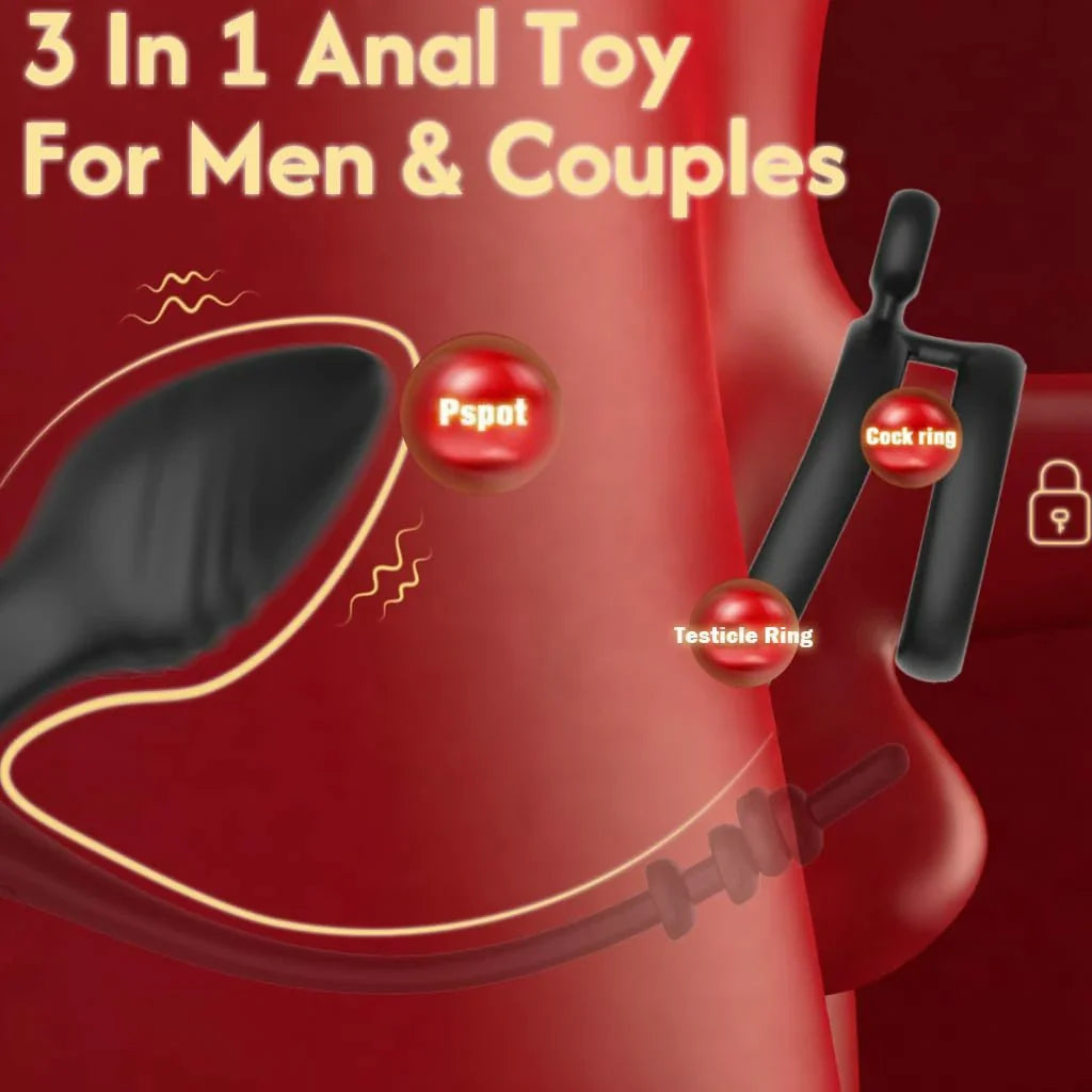 SwivelPulse App Prostate Massager