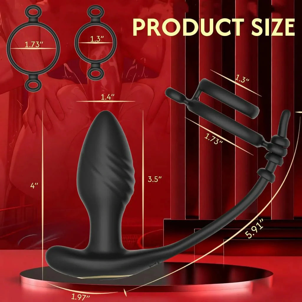 SwivelPulse App Prostate Massager