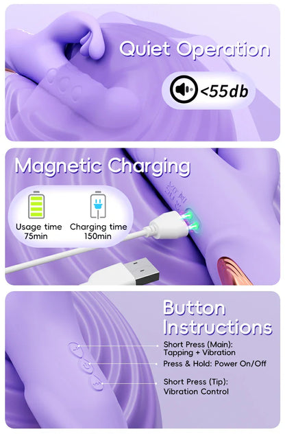 Bubble Pulse – Tapping Rabbit Vibrator