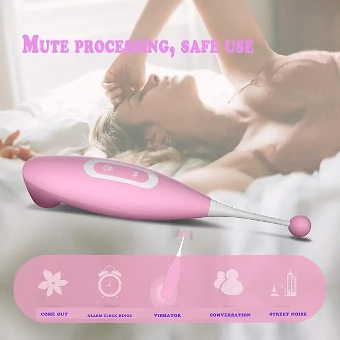 Tip Vibrator Dual Stimulation With Clit Sucking