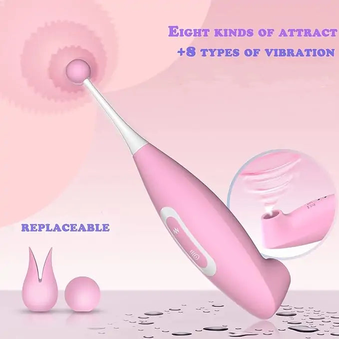 Tip Vibrator Dual Stimulation With Clit Sucking