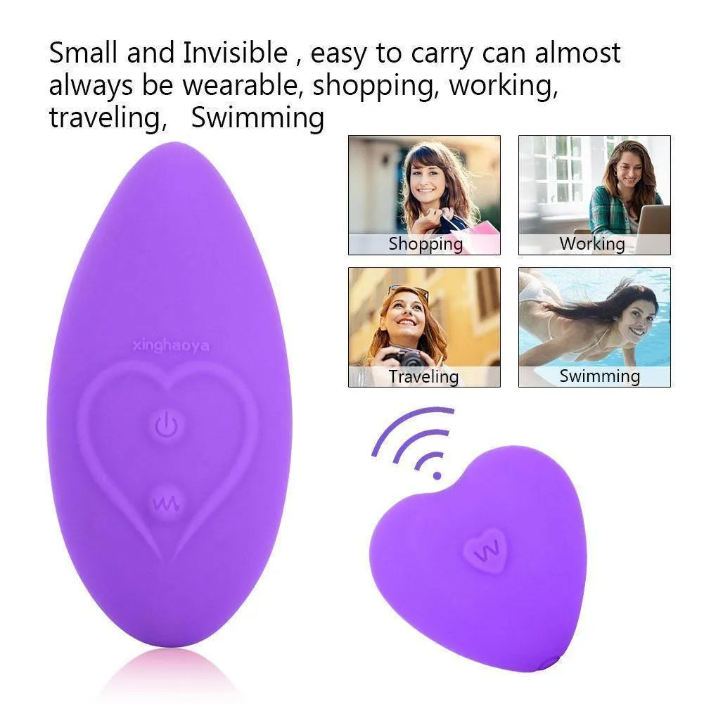 Tongue Vibrator Clitoral Wearable Stimulator