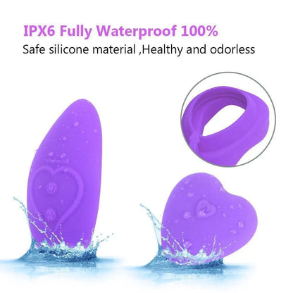 Tongue Vibrator Clitoral Wearable Stimulator