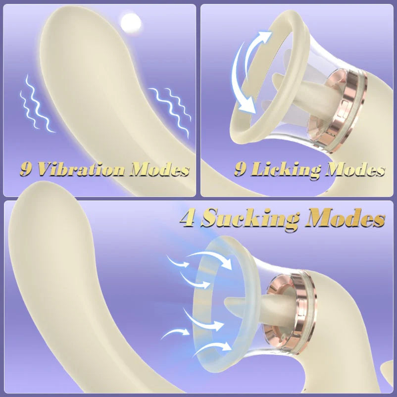 Tripple Fun 3-In-1 Vibrator Wand