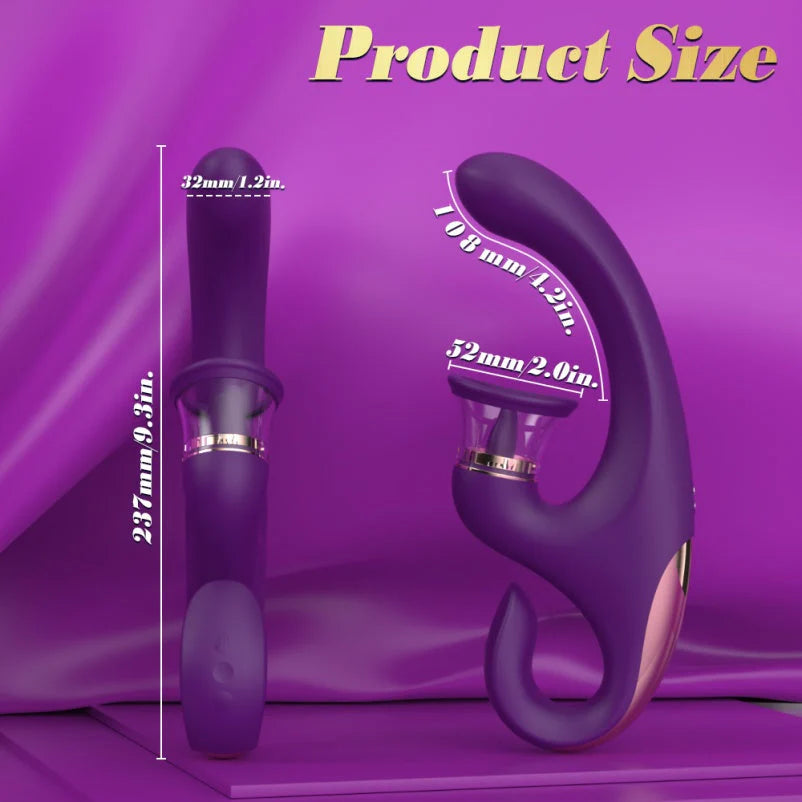 Tripple Fun 3-In-1 Vibrator Wand