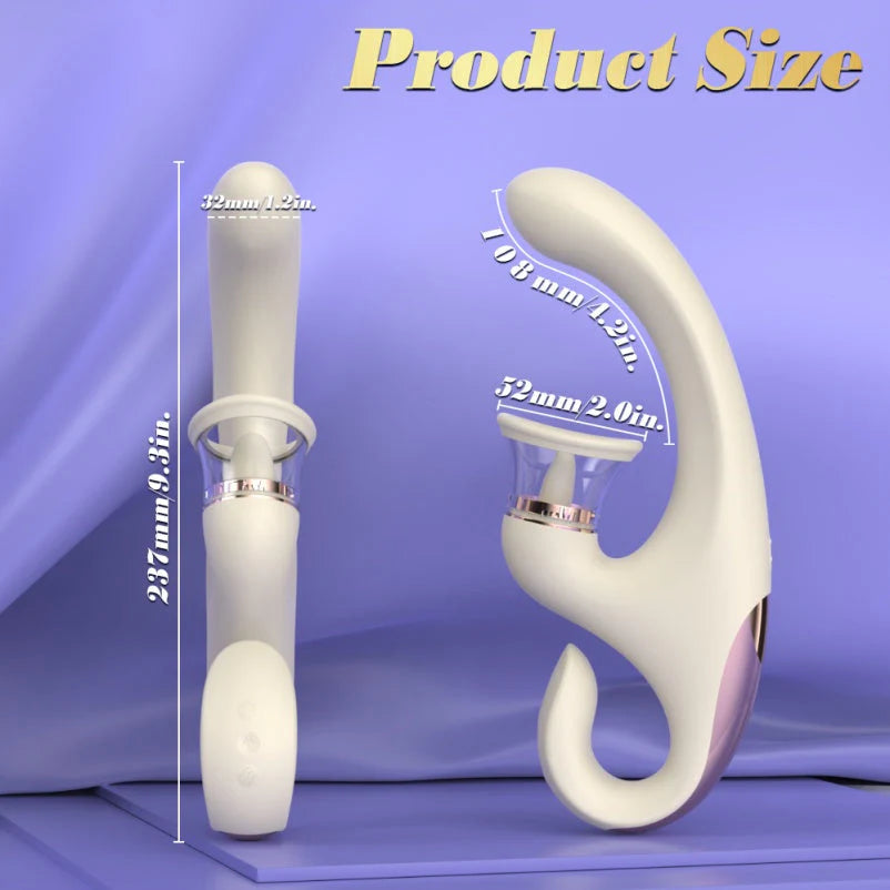 Tripple Fun 3-In-1 Vibrator Wand