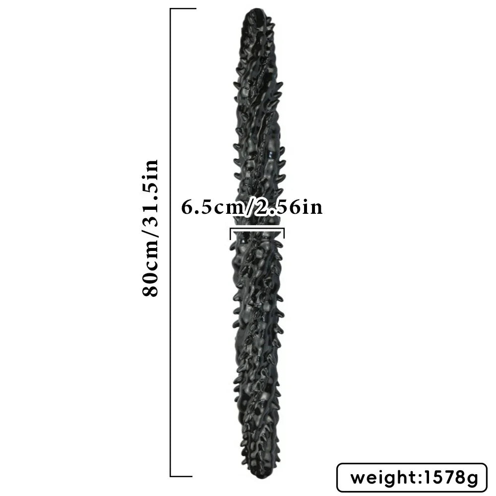 Twin Thorn – Extra-Long Double-Ended Dildo with Barbed Texture