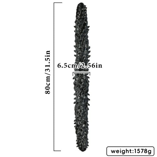 Twin Thorn – Extra-Long Double-Ended Dildo with Barbed Texture