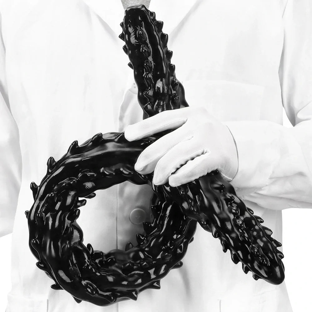 Twin Thorn – Extra-Long Double-Ended Dildo with Barbed Texture