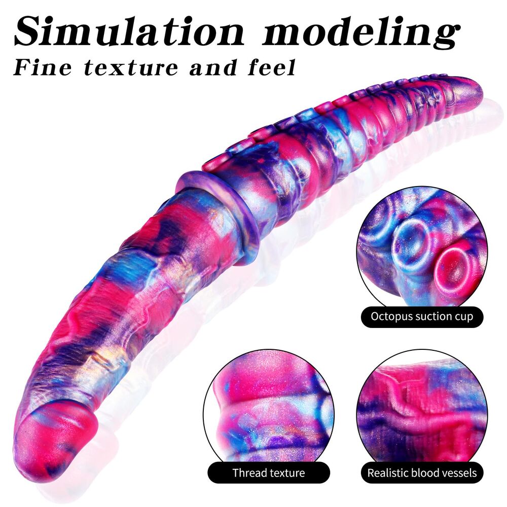Octopus Tentacle – Double-Ended Textured Anal Dildo