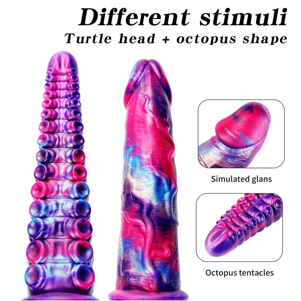 Octopus Tentacle – Double-Ended Textured Anal Dildo