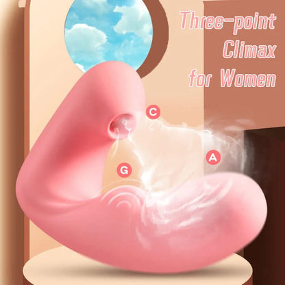 Finger-Shaped Suction G-Spot Vibrator