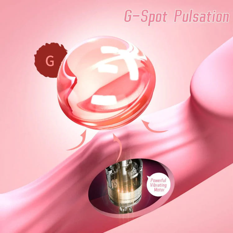 Finger-Shaped Suction G-Spot Vibrator