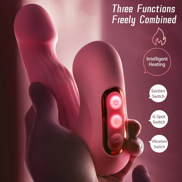 Finger-Shaped Suction G-Spot Vibrator