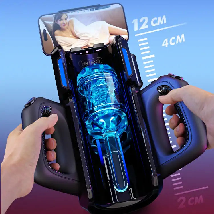 XT5 Auto Quickshot Stroker With 2 Sleeves 10 Modes & 10 Speeds