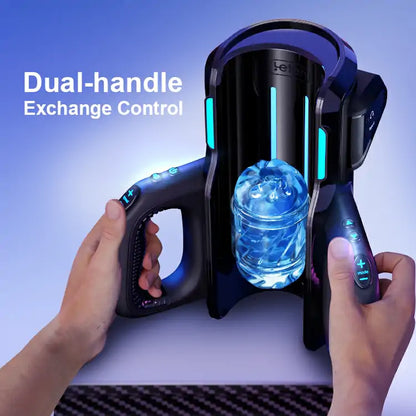 XT5 Auto Quickshot Stroker With 2 Sleeves 10 Modes & 10 Speeds