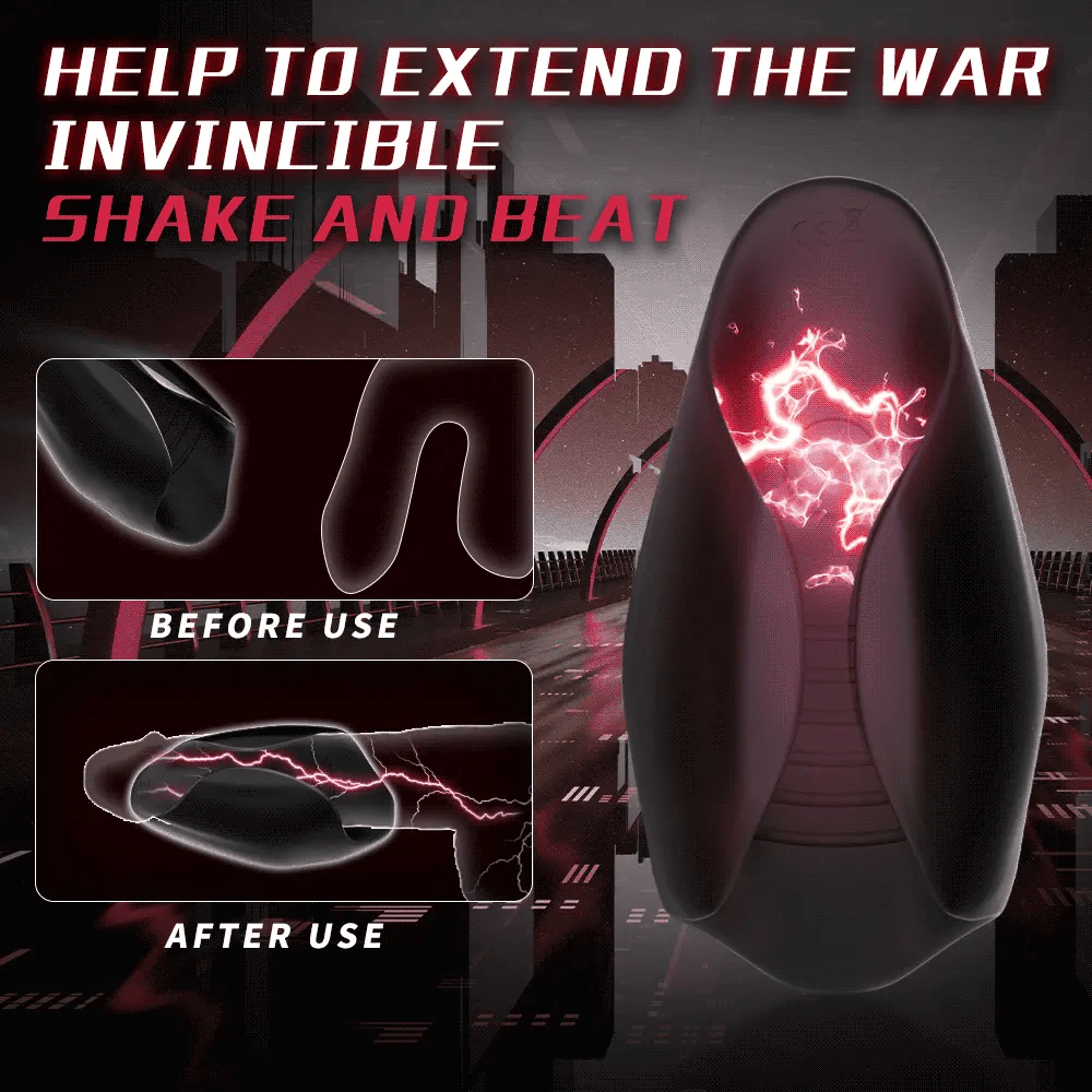 Black Eagle – Heated Vibrating Male Masturbator