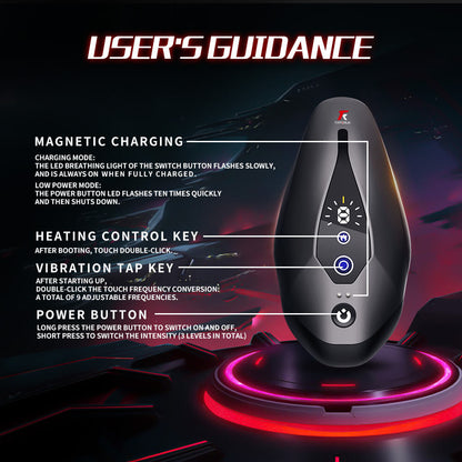 Black Eagle – Heated Vibrating Male Masturbator