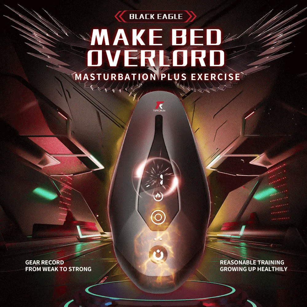 Black Eagle – Heated Vibrating Male Masturbator