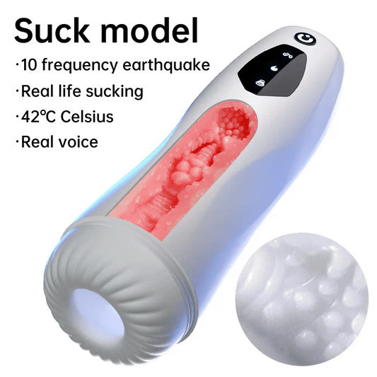 Bliss – Realistic Automatic Blowjob Toy with Suction & Heat