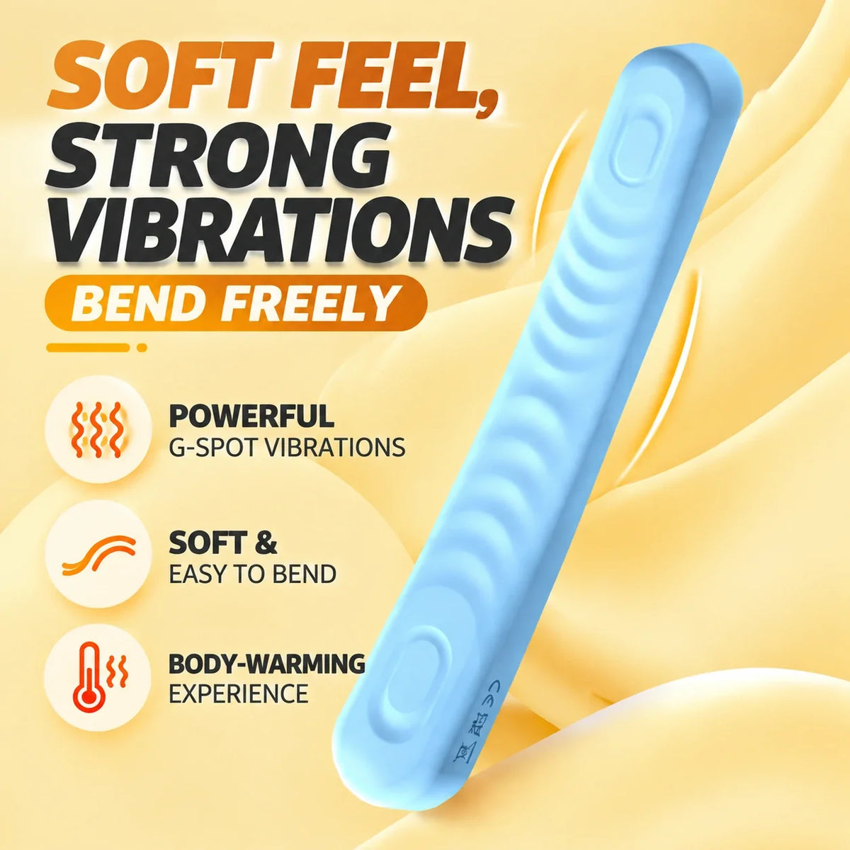 Flexible G-Spot Vibrator – Bendable Vibrating Egg