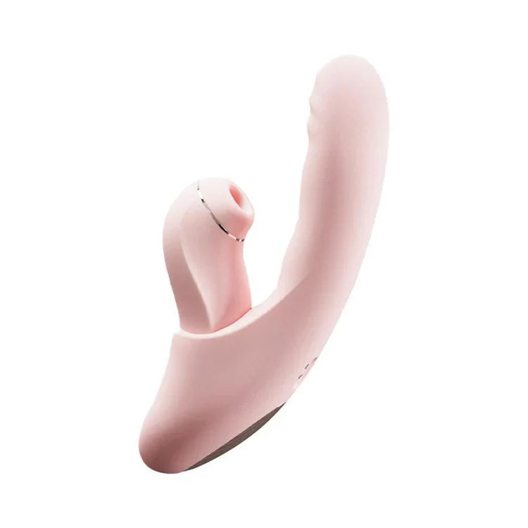 Sucking Push Blasting Heating Vibrator