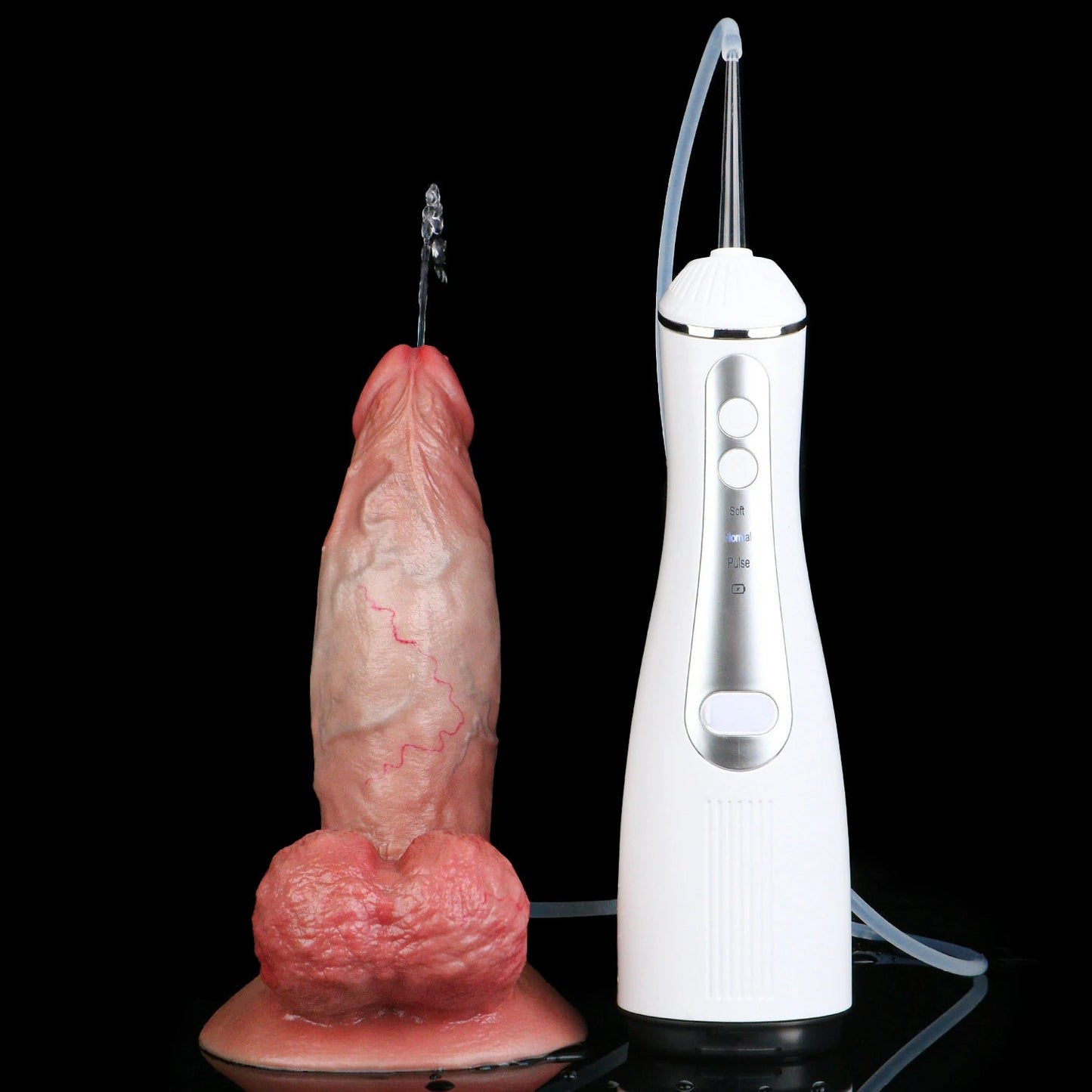 Squirting Realistic Dildo with Ejaculation System & Suction Base