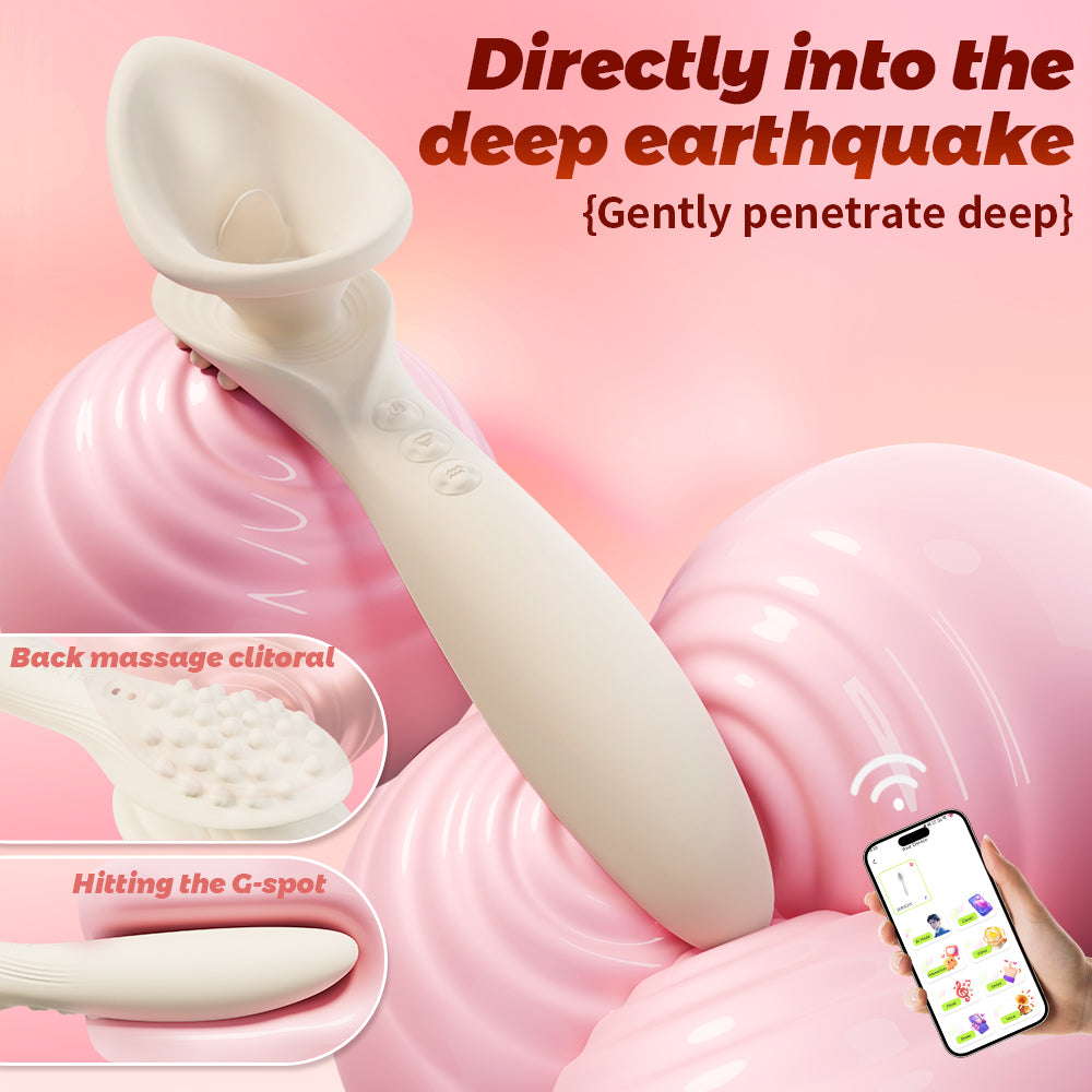 YEAIN 2 App-Controlled Clit Sucking & G-Spot Vibrator