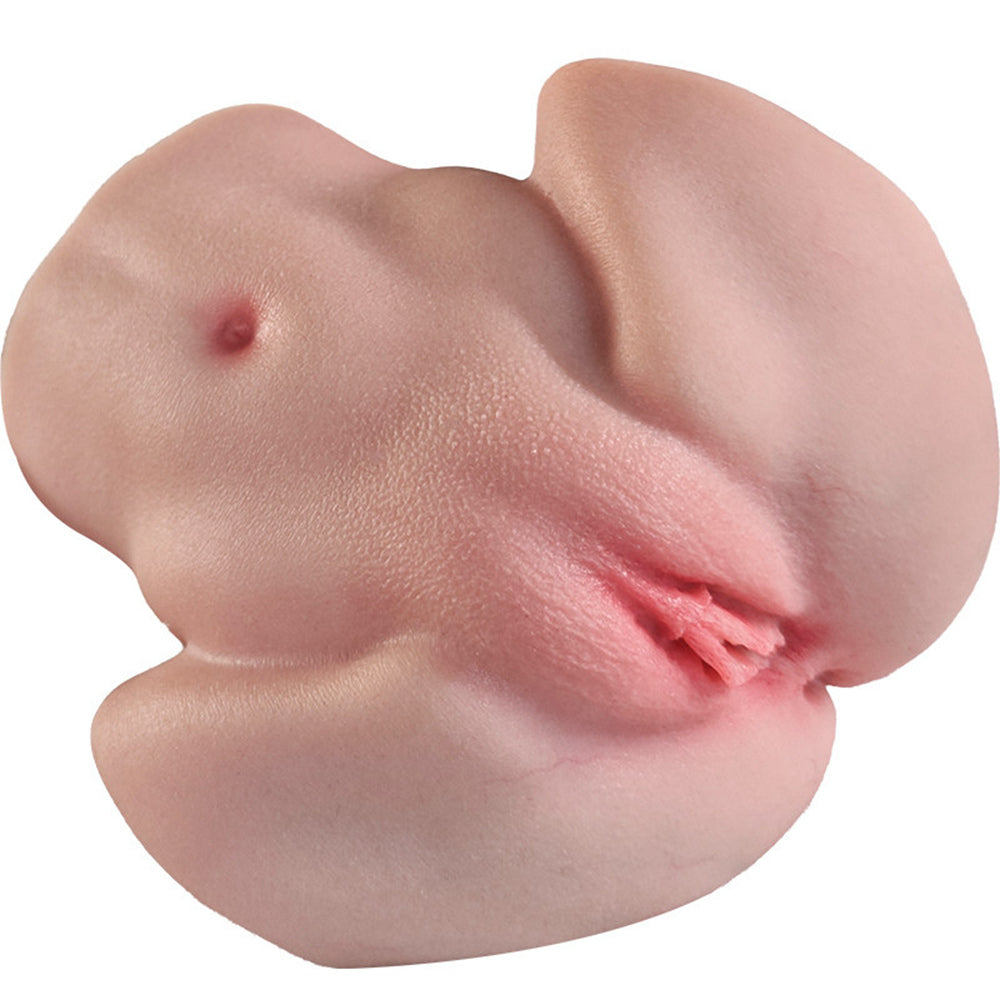 Xinghaoya Silicone Fake Ass Toy - Ultra Realistic Dual Tunnel Design for Premium Male Solo Play