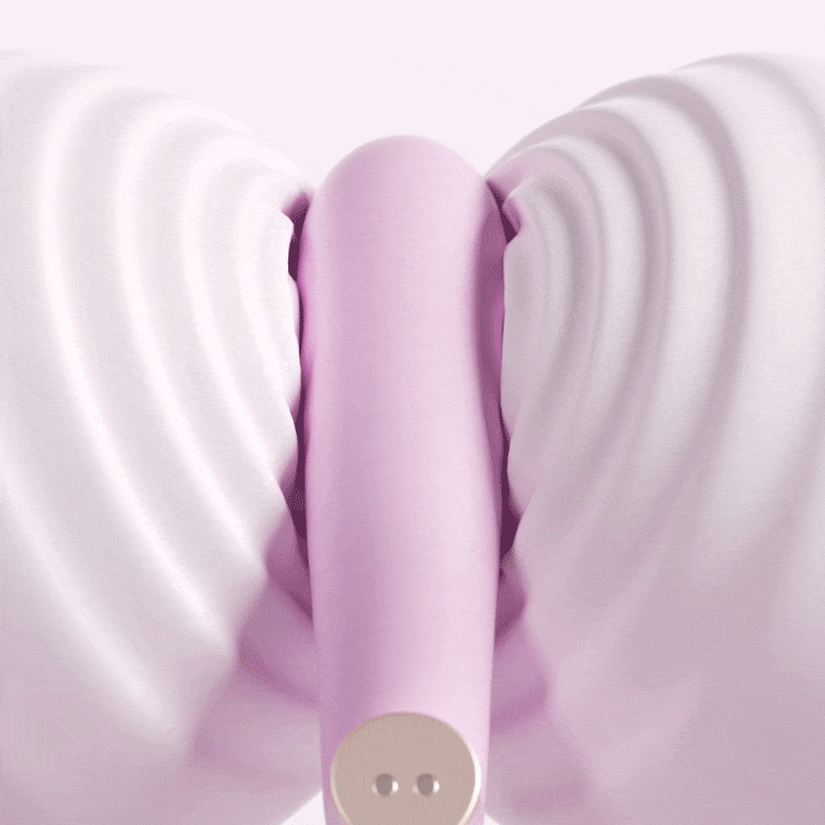 ZEMALIA Flower Clock 2-in-1 Sucking & Thrusting Vibrator Set
