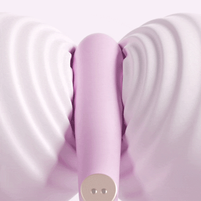 ZEMALIA Flower Clock 2-in-1 Sucking & Thrusting Vibrator Set