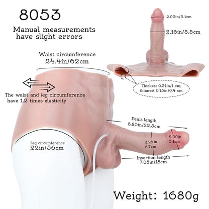 Surge Series - Realistic Squirting Cock Sleeve Panty