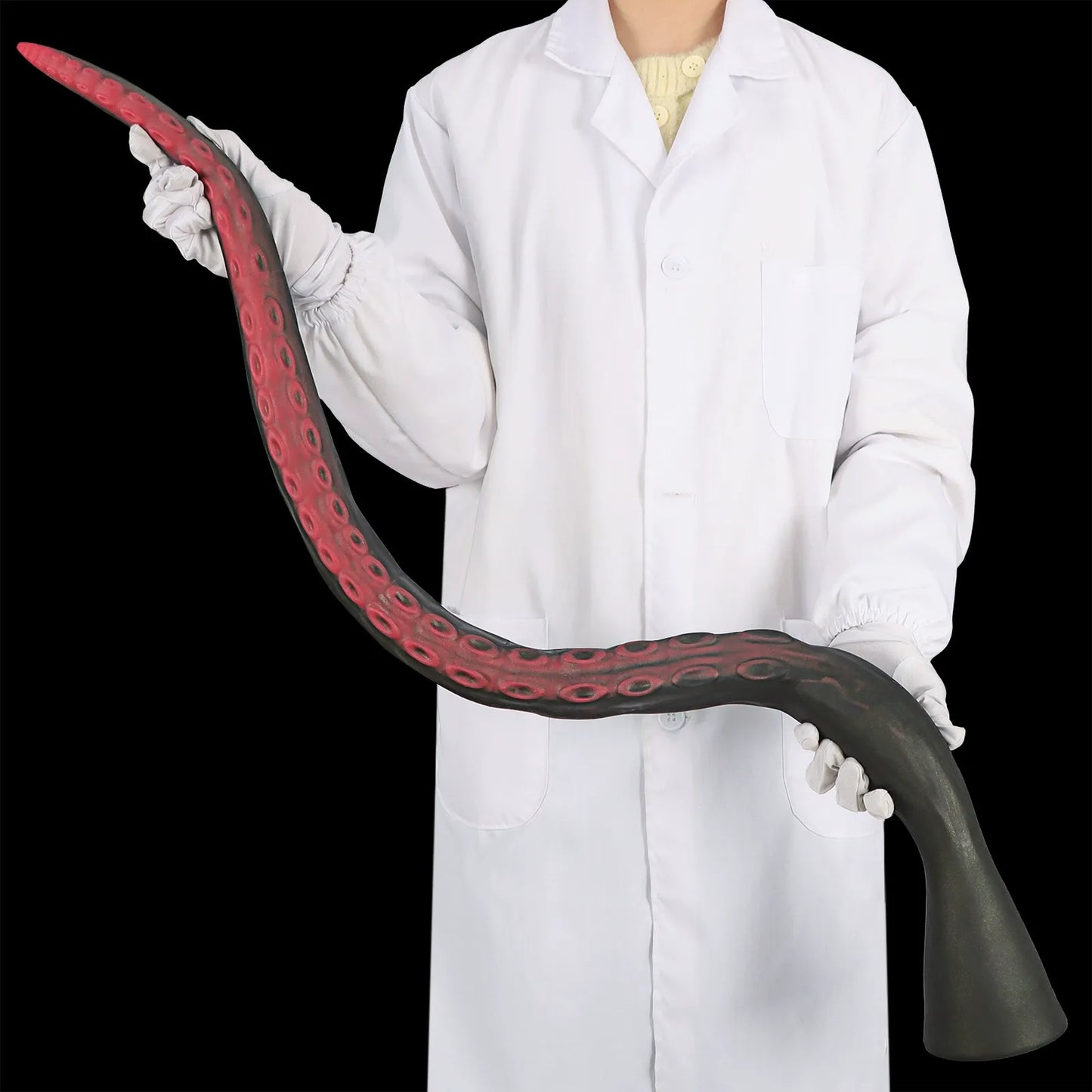 Deep Realm  Extra-Long Spiral Suction Dildo