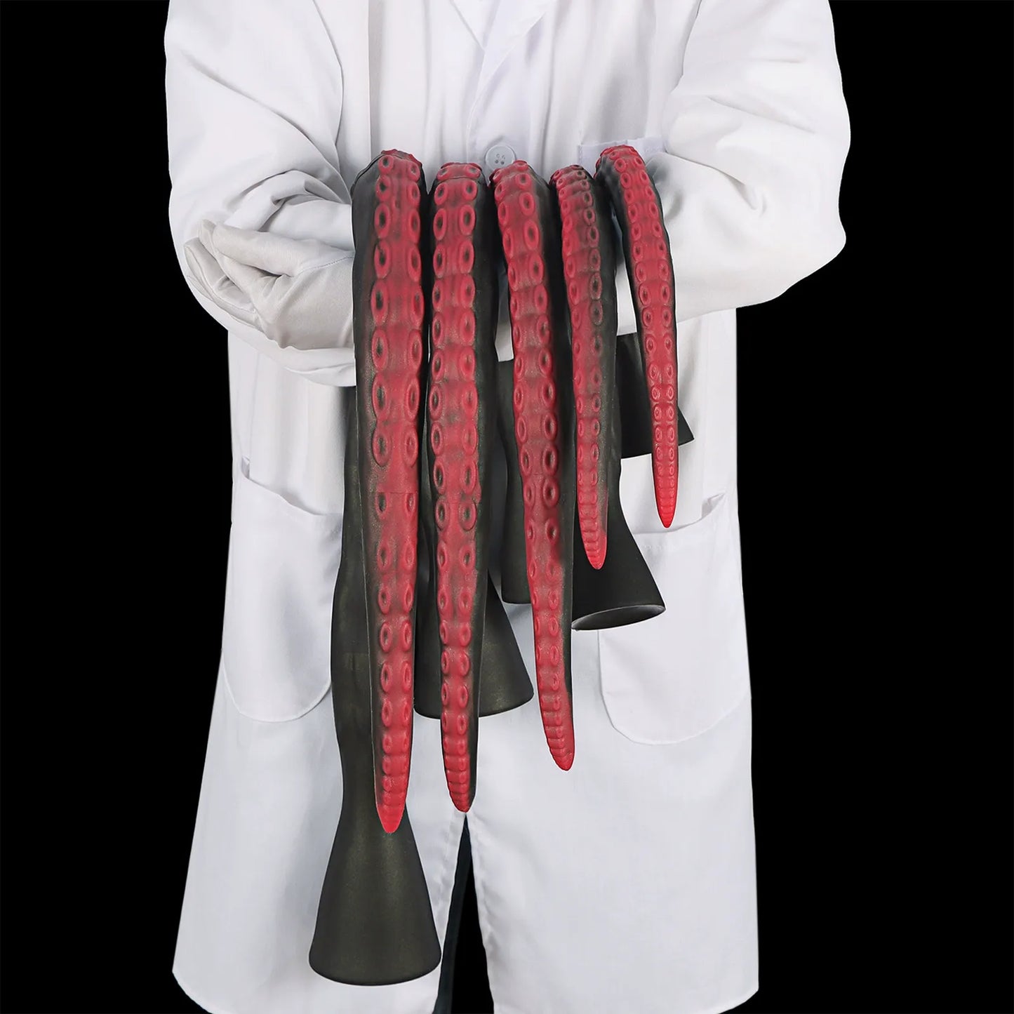 Deep Realm  Extra-Long Spiral Suction Dildo