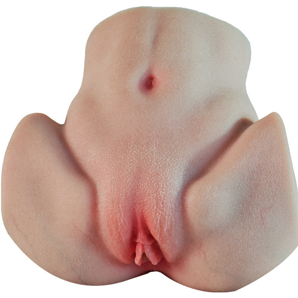 Xinghaoya Silicone Fake Ass Toy - Ultra Realistic Dual Tunnel Design for Premium Male Solo Play