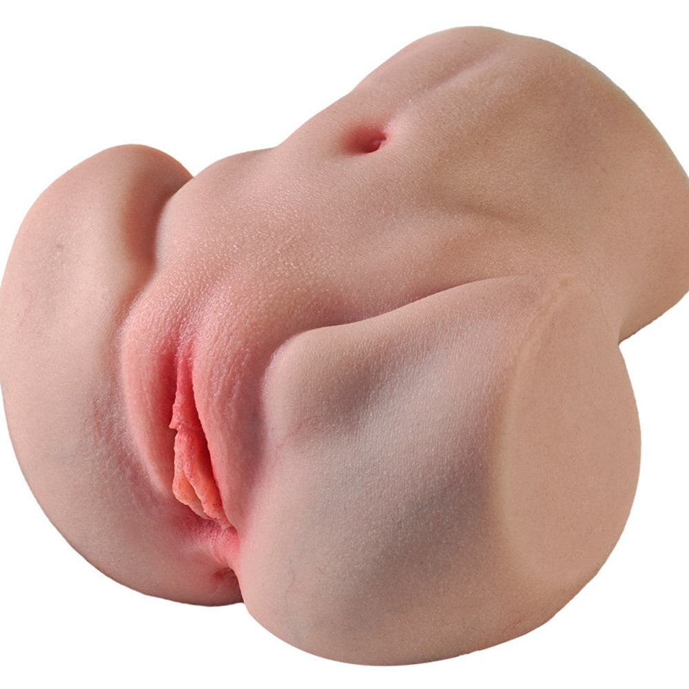 Xinghaoya Silicone Fake Ass Toy - Ultra Realistic Dual Tunnel Design for Premium Male Solo Play