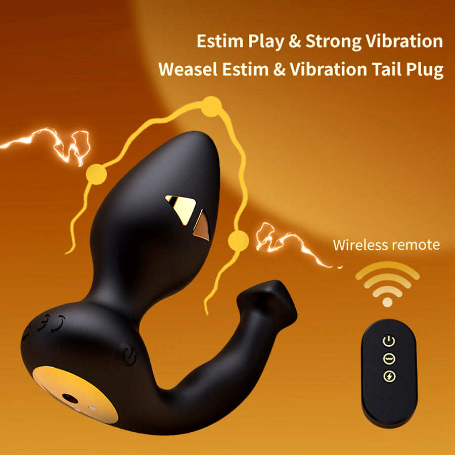 Anesidora Tail Pulse E Stim Butt Plug